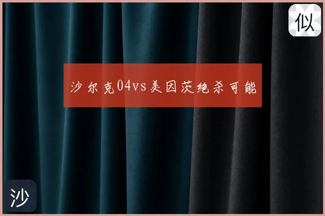 沙尔克04vs美因茨绝杀可能
